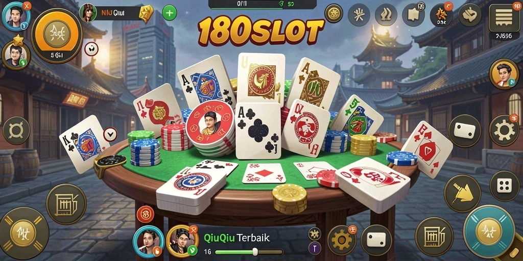 Tampilan gameplay QiuQiu yang menarik di 180SLOT.