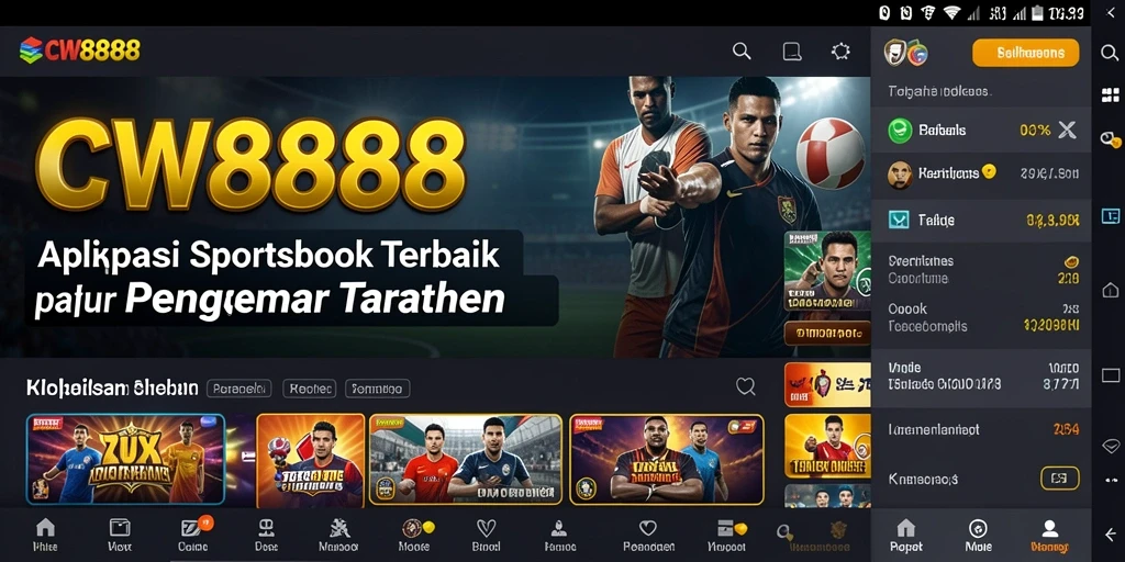 Screenshot permainan CW8888 menunjukkan pengalaman taruhan yang intens dan mendebarkan.