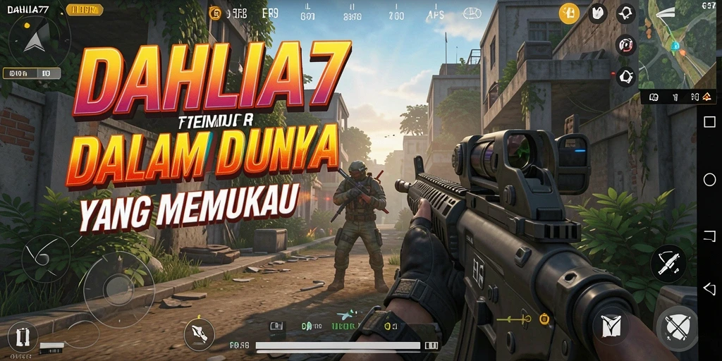 Tampilan screenshot dari gameplay intens di DAHLIA77.
