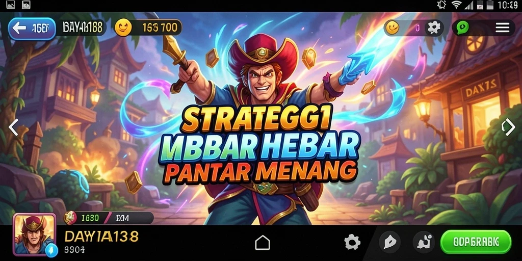 Tampilan gameplay <strong>DAYA138</strong> dengan strategi yang mendebarkan.