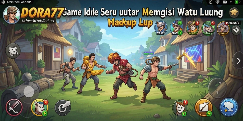 Gameplay <strong>DORA77</strong> yang santai dan menyenangkan, ideal untuk pemain Idle.