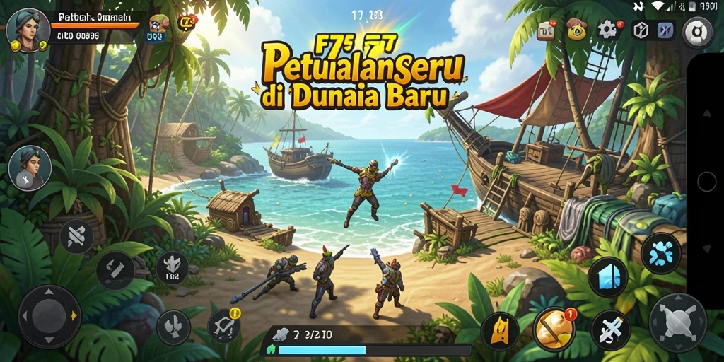 Gameplay F7F7 yang mendebarkan di dunia petualangan.