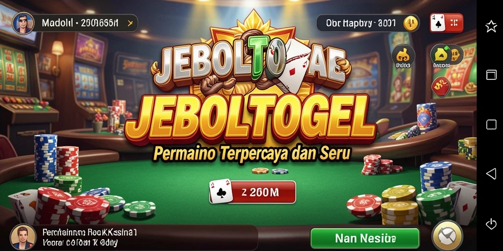 Tampilan gameplay JEBOLTOGEL yang menarik dan memukau.