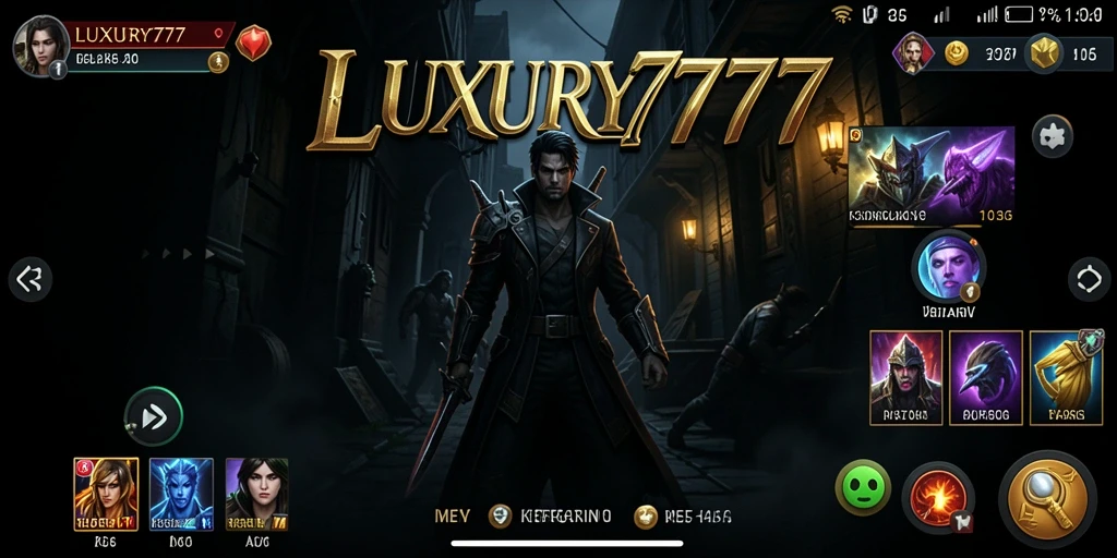 Tampilan gameplay menakutkan di LUXURY777 yang penuh ketegangan.