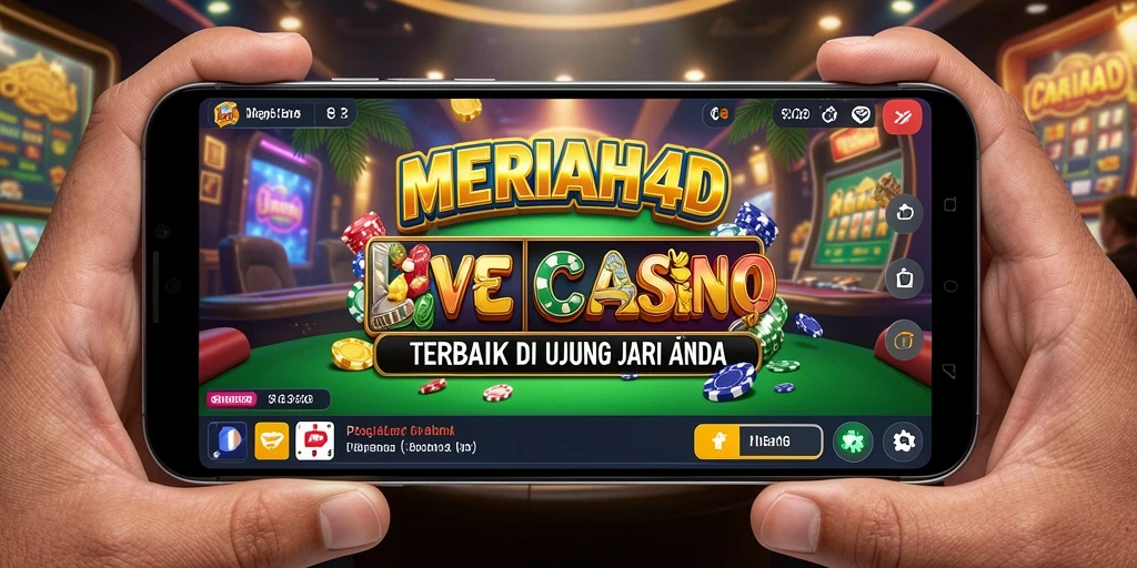 Screenshot MERIAH4D menampilkan dealer langsung dan pemain dalam suasana kasino yang mengasyikkan.