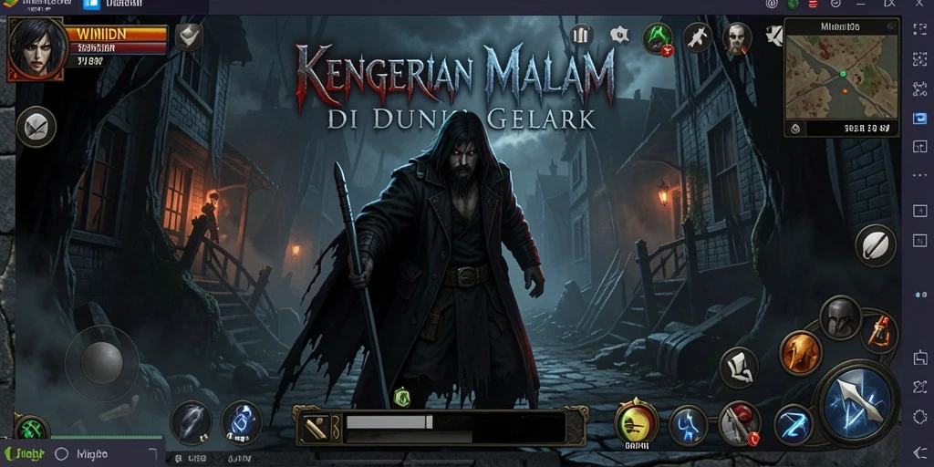Tampilan gameplay <strong>WINIDN</strong> yang mencekam dan penuh ketegangan.